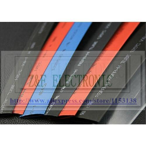Ratio 2:1 Heat shrink tube Shrinkable Tubing Black shrink tube 180mm insulation PB-free 1M/lot