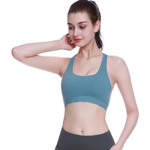TFSCLOIN Women Sports Bra Push Up Padded Shockproof Running Jogging Gym Fitness Soft Breathable Yoga Bras