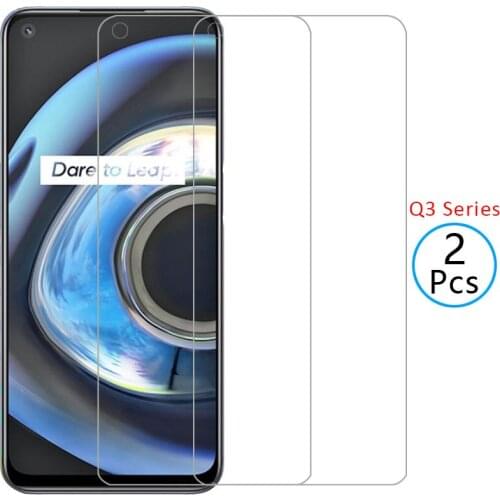Protective glass for realme q3 pro q3i 5g screen protector tempered glas on realmi q 3 3i 3q q3pro safety film reame realm relme