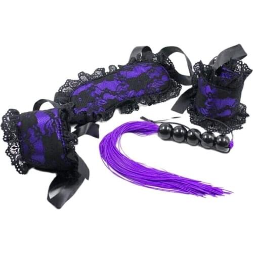 Ladies erotic toys games bdsm bondage sex Set toys bondage erotic accessories mask sex whip handcuffs for sex for women