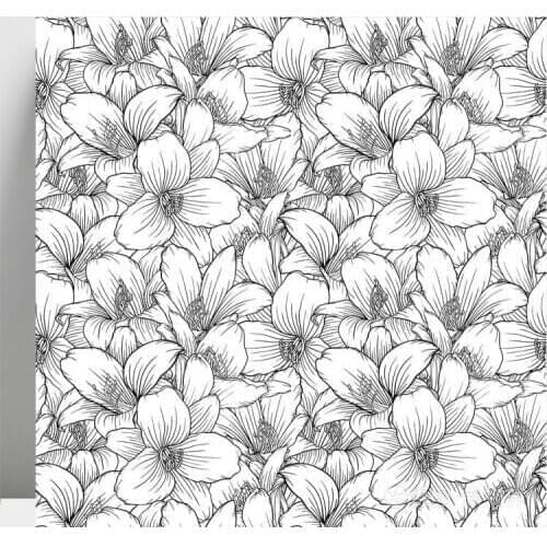 ZhuoAng Flower Background Clear Stamp for Scrapbooking Rubber Stamp Seal Paper Craft Clear Stamps Card Making