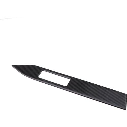 2021 Suitable For Mustang Ford Real Carbon Fiber Car Dashboard Co Driver Trim Strip Interior Modification Stier