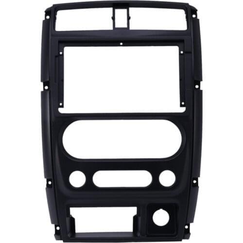 2Din Car DVD Frame o Fitting Adaptor Dash Trim Kits Fascia Panel 9 Inch for Suzuki Jimny 2007-2016