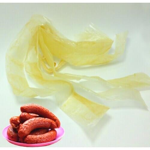 5pcx50cm Hot Dog Casing for Sausages Kitchen Grilled Sausage Salami Meat Kitchen Tool Sausage Packaging Tools Inedible Casings