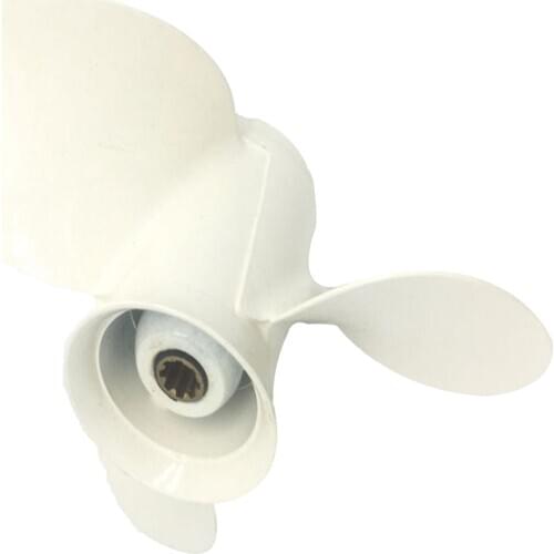 Aluminum Boat Motor Propeller 9 1/4x11 J For Yamaha Outboard