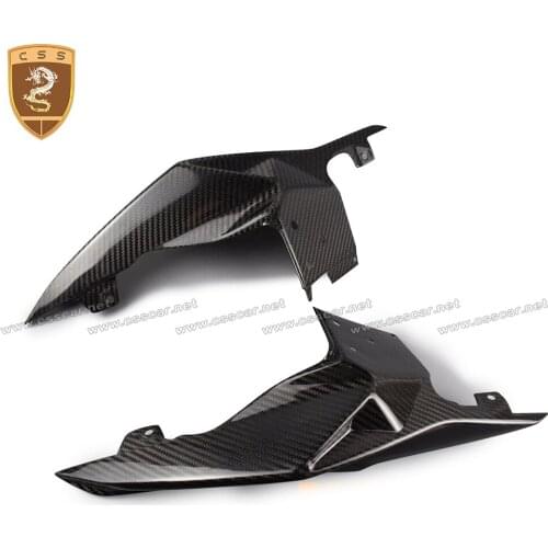 CSSCAR Fairing Kit Fit For 2015-2018 BMW 1000RR Black Carbon Fiber Rear Seat Side Covers Motorcycle Bodywork Parts 4-017