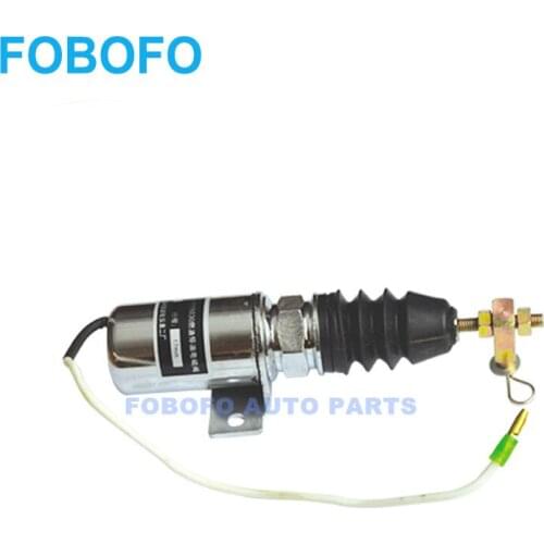 G02A1-1115030 Fuel Stop Solenoid Valve For YC4112 YUCHAI ENGINE PARTS