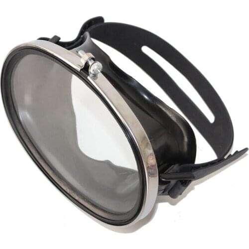 HD glass stainless steel diving equipment swimming goggles fisherman mirror snorkeling mask swimming mirror