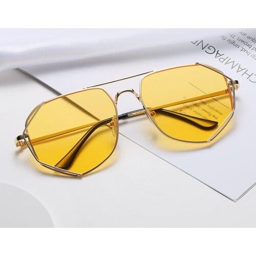 Iboode Women's Sunglasses Transparent Glasses