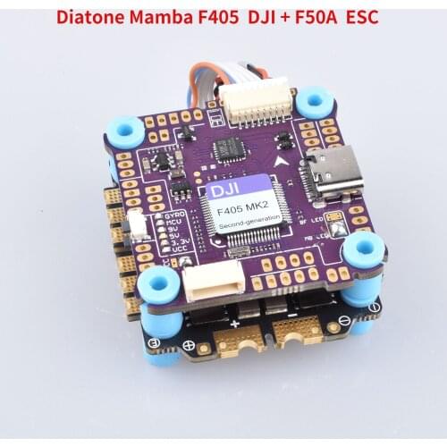 Diatone Mamba F405DJI F50 50A 3-6S Betaflight Flight Controller DSHOT600 FPV Racing Brushless ESC