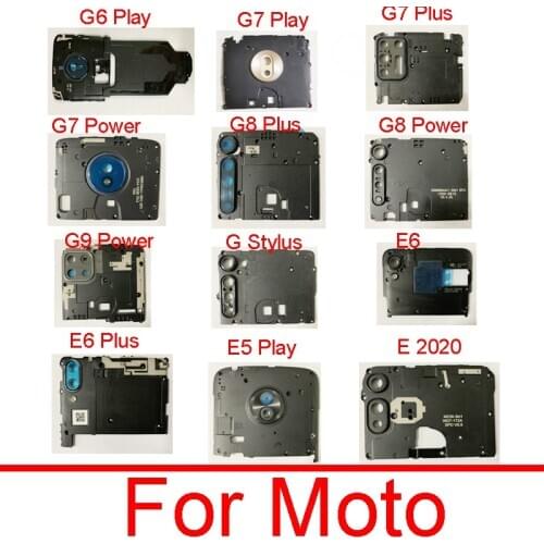 Motherboard Cover For Motorola MOTO E E5 E6 G G6 G7 G8 G9 Stylus Play Plus Power 2020 Small Back Frame Shell Case on Mainboard
