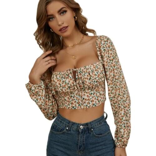 Блузки с принтом MXPZSP China At AliExpress