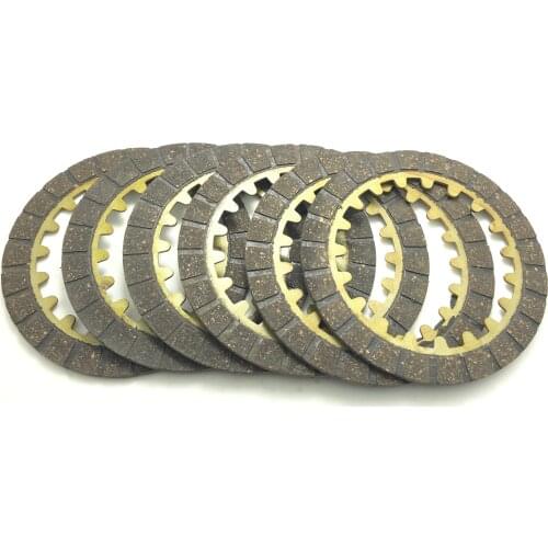 New Clutch Friction Plate 6 Pieces Kit Fit Badger Raptor Grizzly YFM80 Raptor 50