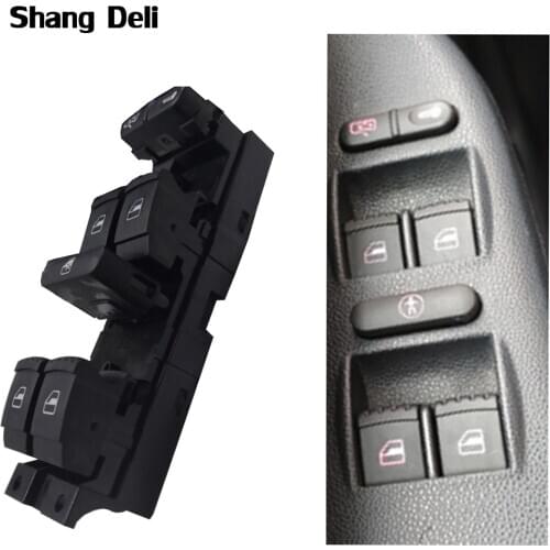 Car Power Door Window Control Switch Button Lifter Fit for Golf 4 MK4 Passat B5 1998 - 2005