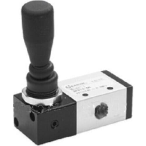 Pneumatic Valve 3 Way 2 Position 1/2" BSPT Hand Lever Operated 3H410-15 1PC