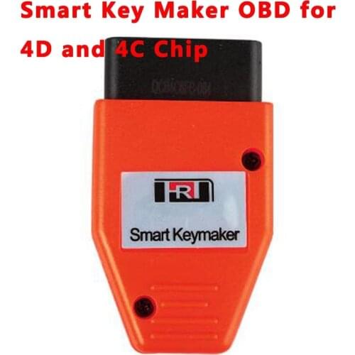 Buy Quality Smart Key Programmer Maker OBD for 4C 4D Chip OBD OBD2 Eobd 16pin Adapter Car Keymaker Transponer