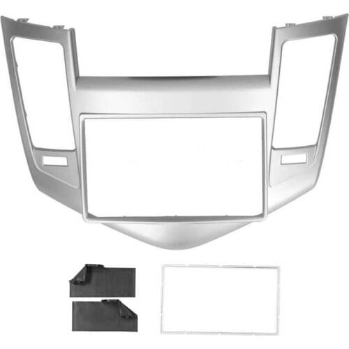 2Din Stereo Radio Fascia DVD Audio Navigation Panel Frame Fit for Chevrolet Cruze 2009 2010 2011 Navigation Frame New