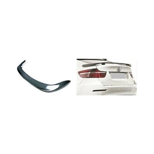 Wotefusi 2009-2012 Carbon Fiber Rear Trunk Wing Spoiler Fr BMW X6 Serie 4 Door Style