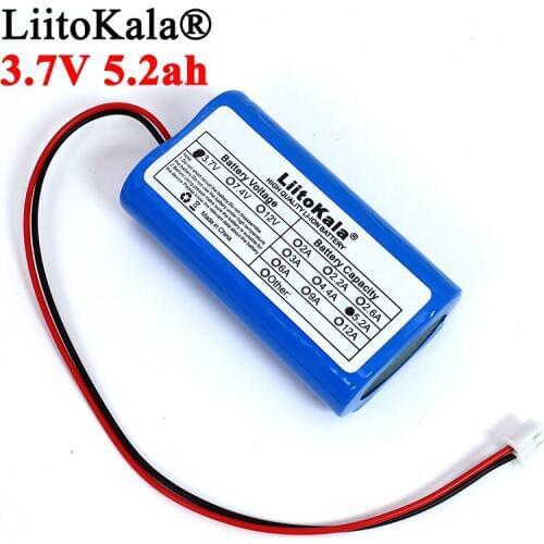 3.7V 18650 Lithium Battery Pack 1S 3000mAh 5200mAh Fishing LED Light Bluetooth Speaker 4.2V Emergency DIY batteries with PCB