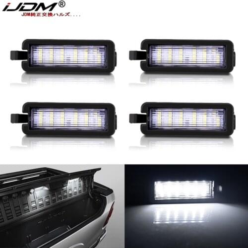 4) Full White LED RamBox Interior Light Replacement Compatible With 2013-2019 Dodge RAM 1500 2500 3500 Truck Bed Storage Box