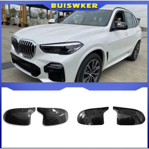 For BMW X3 X4 X5 X6 2014 2015 2016 2017 2018 Rear View Side Mirror Cover F25 F26 F15 F16 Carbon fiber pattern Accessories