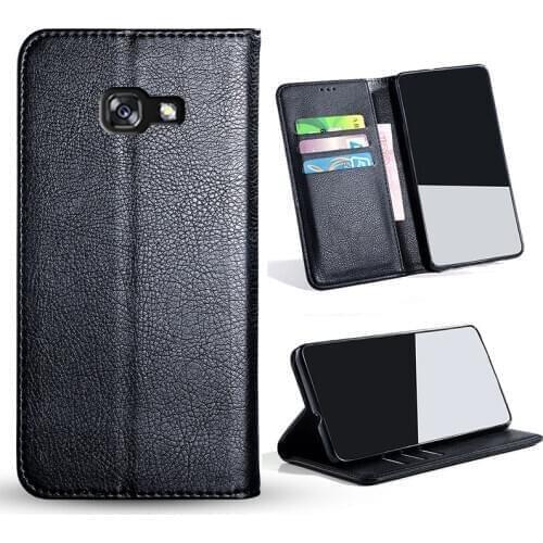 Luxury Case For Samsung Galaxy A5 2017 A520 case Phone Leather No Magnetic Cover With Card Holder Book