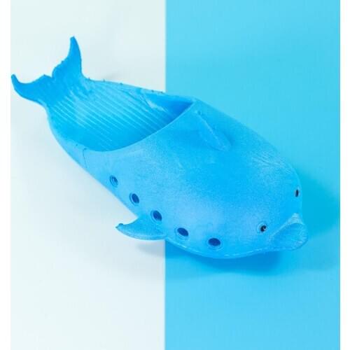 Childrens Slippers bts House Shoes Kids Fish Shape Funny Shark Cartoons Outdoor and Indoor Both Pantuflas тапочки 슬리퍼 Boys Girl