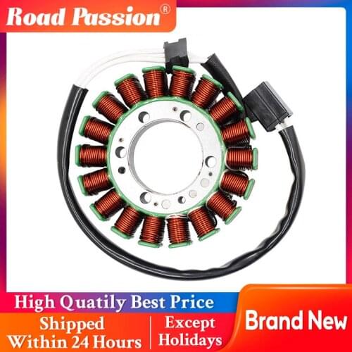 Road Passion Motorcycle Generator Stator Coil Assembly For Kawasaki 21003-0042 21003-0023 EX400 ER400 ER650 ER-6F EX600 EX636