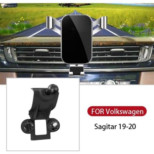 Affordable Car Mobile Phone Holder Car Dashboard Air Vent Stand Clip Mount Bracket For Volkswagen Sagitar 19 20 Auto Stylish