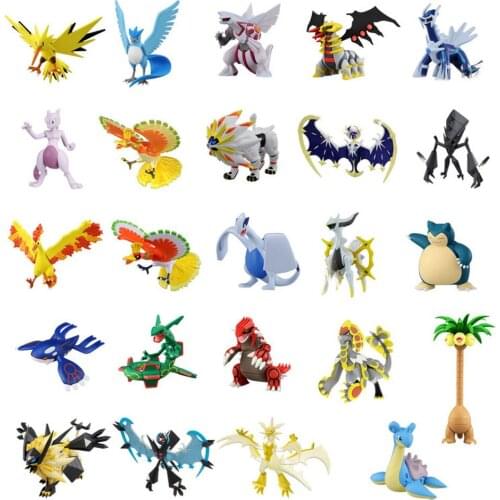 Takara Tomy Pokemon Starry Dream HP Anime Game Figures Zapdos Mewtwo Blaziken PVC Action Figure Collection Dolls Toys Kids Gifts
