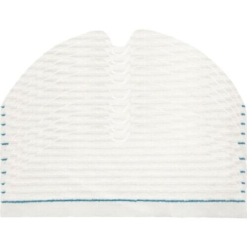 Hot TOD-10Pcs Mop Cloths Cleaning Mop for Roborock S6 S5 Max 35E2 Robot Vacuum Cleaner Parts Mop Replacement