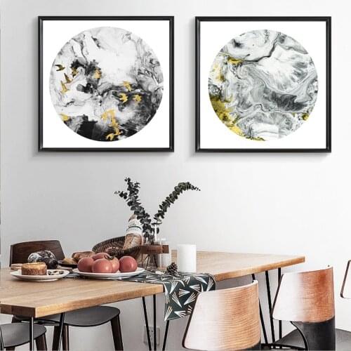 Ink Rendering Birds Poster Canvas Print Painting Wall Art Living Room Home Decoration