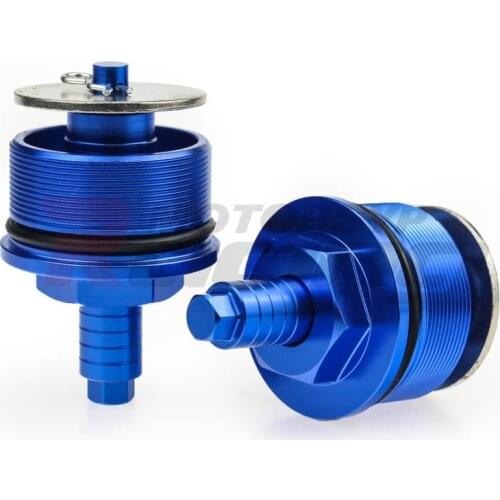 Preload Front Fork Cap For Honda CB650F 2014-2017 RC83 CB750 1992-2000 04-08 CB750 Nighthawk 2001-2003 RC42 Adjustable Fork Bolt