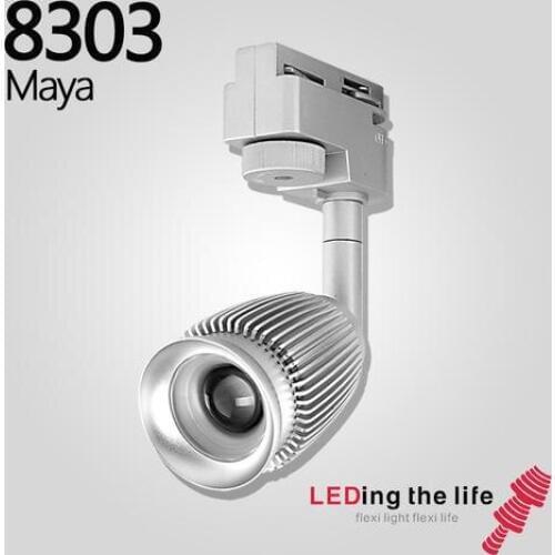 Cree COB LED Track light Aluminum High CRI Rail Track lighting Dimmable Adjustable Spotlight for Museum art Gallery lighting 3W