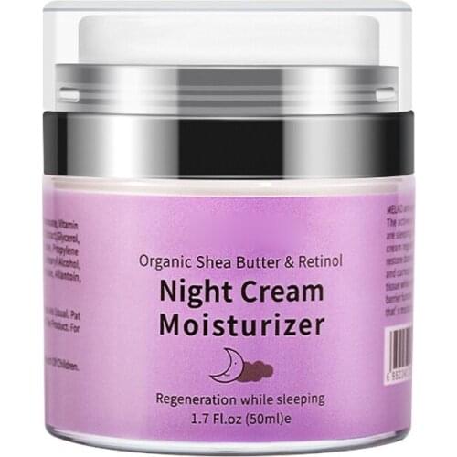 Hot 50g Retinol Night Cream Anti Wrinkle Acne Scar Removal Moisturizer Face Whitening Cream Skin Care Essence Cream New Arrivals