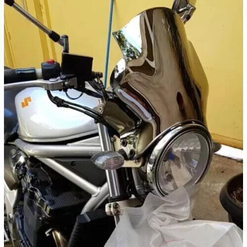 Windshield WindScreen For Suzuki Bandit GSF 600 1200 GS500 GSX1100G VX800 For Honda Hornet CB400 CB900 CB919 CB250 CB400SF