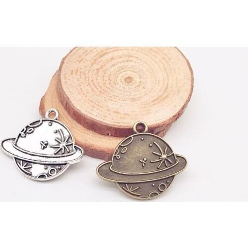 Fashion 5 pcs metal universe charms universe Pendants fit DIY Handmade necklace earring bracelet charms Jewelry Making