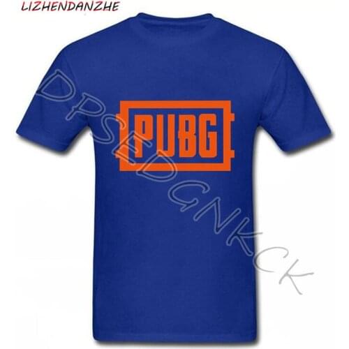 Mens summer shooting game creative T-shirt novelty fashion brand pure cotton high-quality short-sleeved top sportswear 072