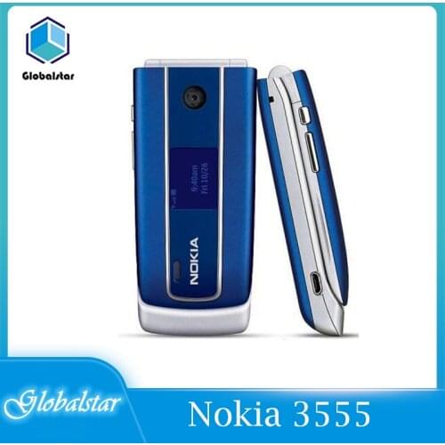 Nokia 3555 Refurbished Original Unlocked Nokia 3555 Cell Phone 3g mobile phone Arabic Hebrew Russian keyborad One Year Warranty