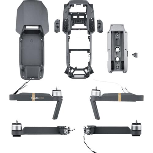 Disassembled for DJI Mavic Pro Repair Parts Front Rear Left Right Arm Body Shell Middle Frame Bottom Shell Upper Cover