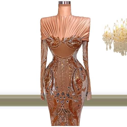 Floria Evening Gowns Women Clothes Custom Plus Size 2021 Semi Formal Dresses for Special Occasion