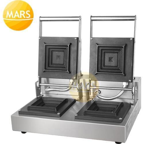 Commercial Non-Stick Sandwich Maker Iron Bread Toast Breakfast Machine Pocket stuffing Toaster Panini Sandwich Pressing Machine