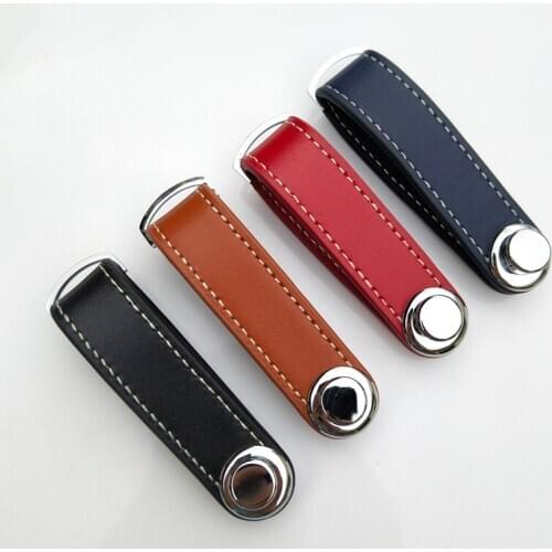Q Car Key Pouch Bag Case Wallet Holder Chain Key Wallet Ring Collector Housekeeper Pocket Key Organizer Smart Leather Keychain