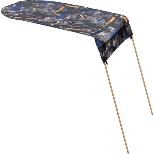 Kayak Boat Sun Shelter Sailboat Awning Top Cover Kayak Boat Canoe Sun Shade Canopy Fishing Tent Sun Rain Canopy Single Person