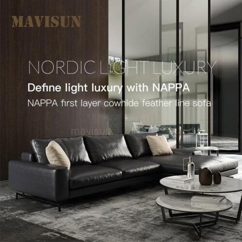 Modern Living Room Furniture Sofa Bed Sectional Sofa Set For Office With Left Hand Chaise Lounge Nordic Leisure Relaxing Couch