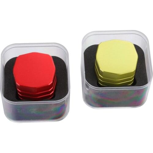 YUDU Magnetic Billiard Chalk Holder Two Colors Durable Pool Snooker Chalk Holder Convenient Carrying Billiard Accessories