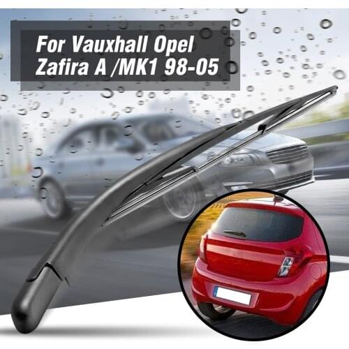 Rear Window Wiper Arm And Blade Set Black Replacement Fit For Vauxhall / Opel Zafira A 98-05 MK1 171324407768 Auto Accessories