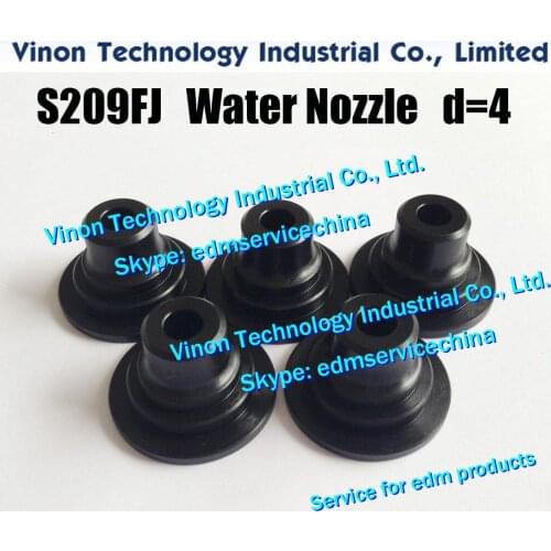 2pcs) S290FJ ID=4mm Float Nozzle E4 Lower 118021E, MW501344E, 3110507, 118021D, 0206222, 11816RA for AQ,AD,AG,SL Water Nozzle