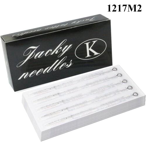 50PCS Professional Tattoo Needles 17M2 Stack Magnum 17M2 Tattoo Needles Stainless Steel Material Free Shipping