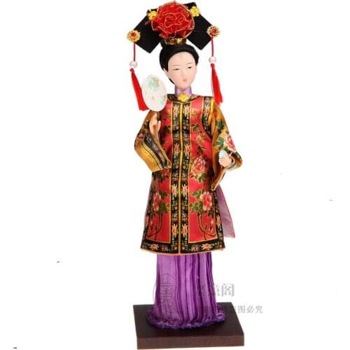 A s s girl s get married Tang Fang Qing people ladies genuine China Princess doll doll ornaments palaceroom